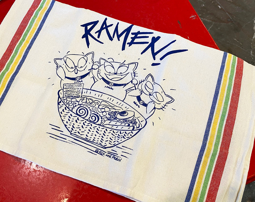 Tea Towel - Ramen - Fisk and Fern