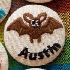 Austin Embroidered Magnets