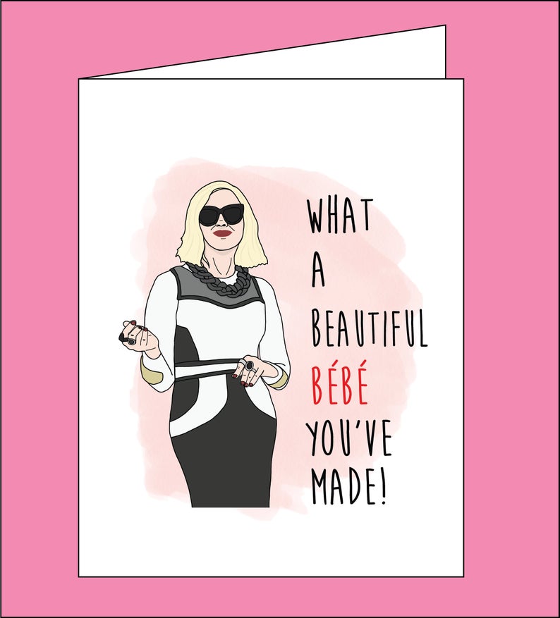 Beautiful Bebe - Greeting Card