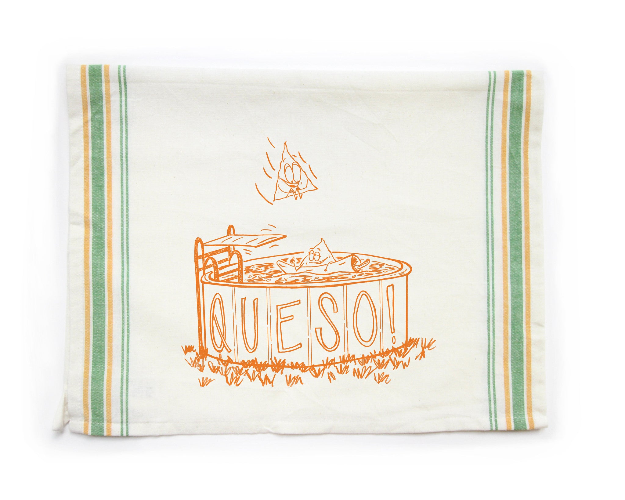 Tea Towel - Queso - Fisk and Fern